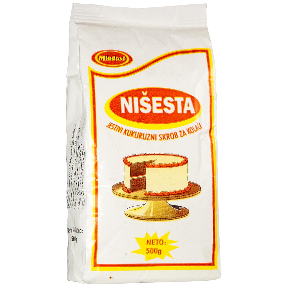 MLADOST Corn Starch (Nisesta) 500g / 17.64oz