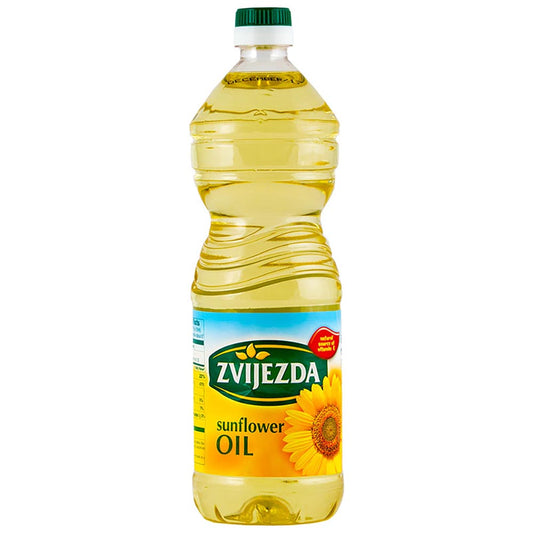 ZVJEZDA Sunflower Oil 1000ml/35oz