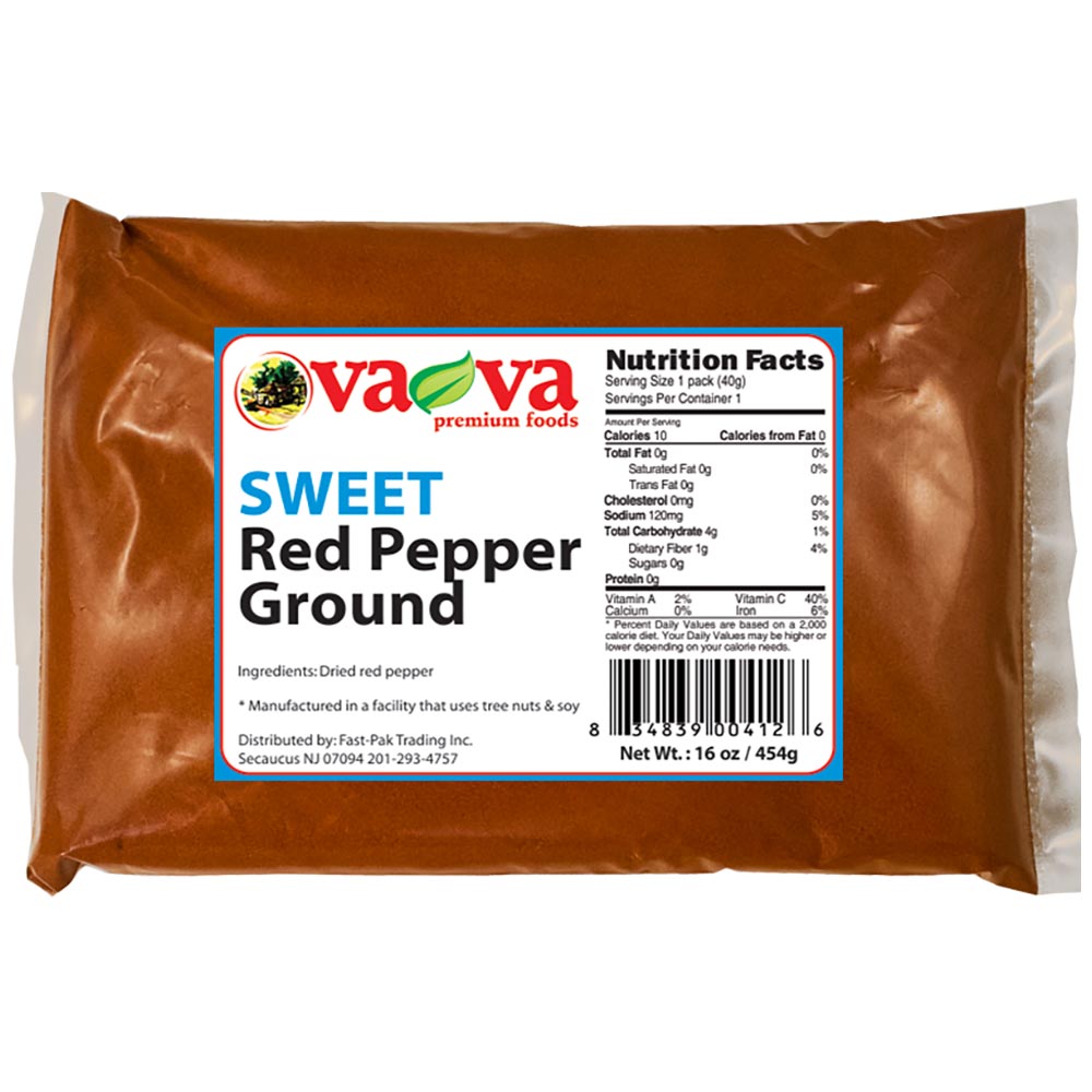 VA2 Red Pepper Ground (MILD) 454g/16oz