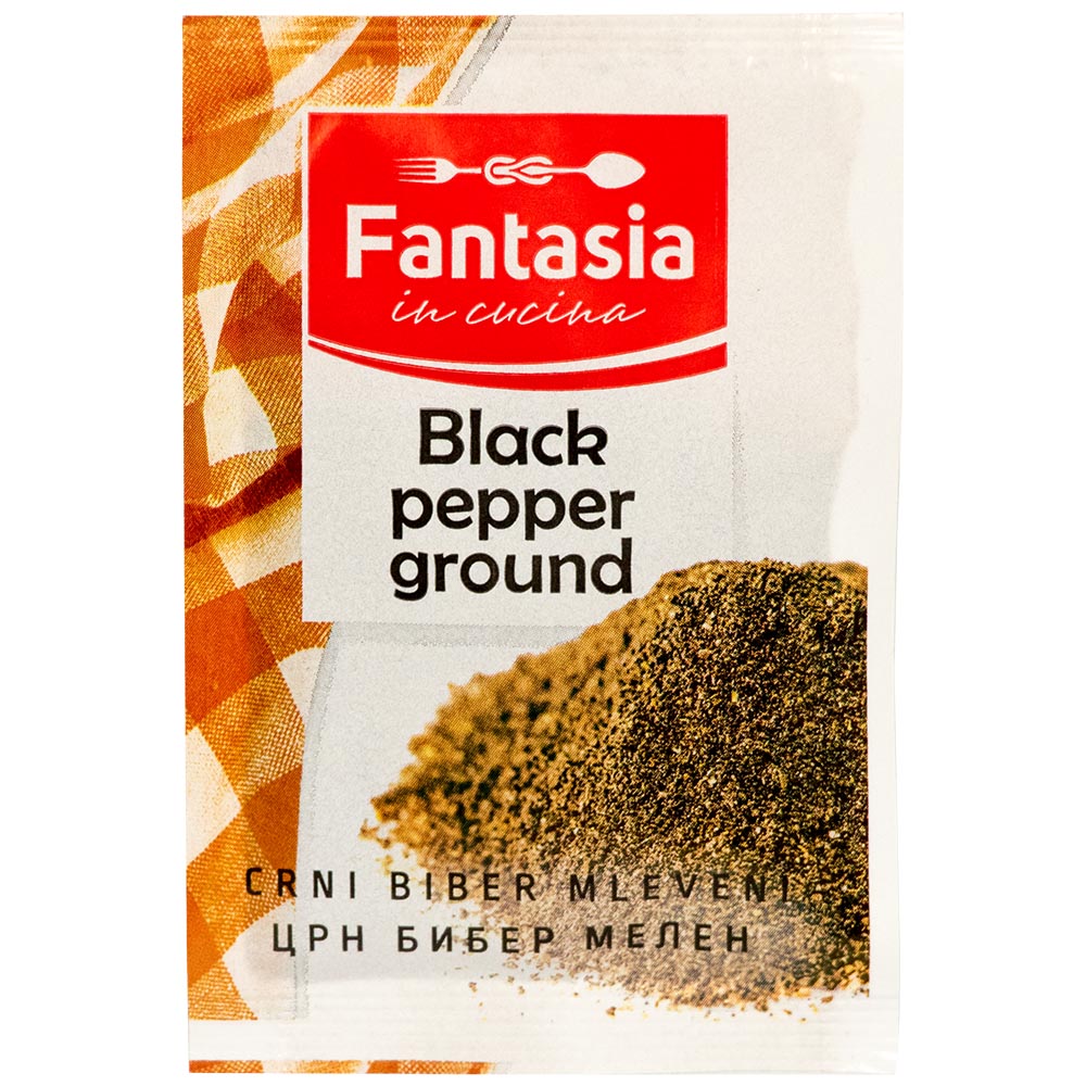 FANTASIA Black Pepper Ground 10g/0.35oz