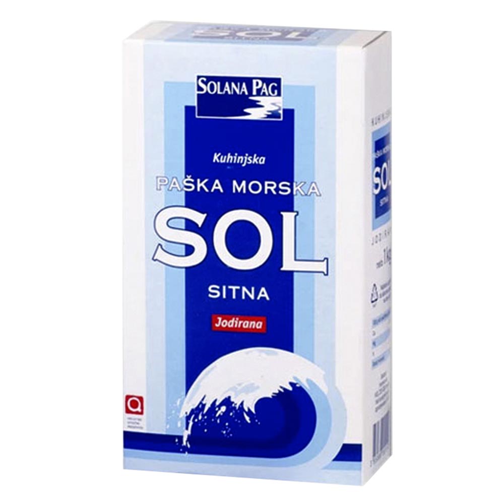 SOLANA PAG Sea Salt FINE 1Kg