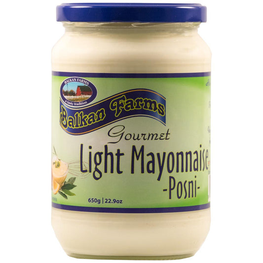 BALKAN FARMS Light Mayonnaise -Posni- 650g / 23oz