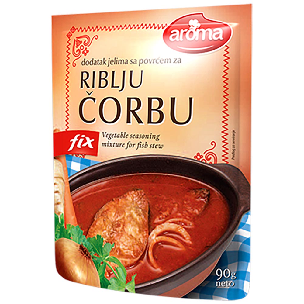 AROMA Fix Fish Soup Mix (Ribju Corbu) 90g