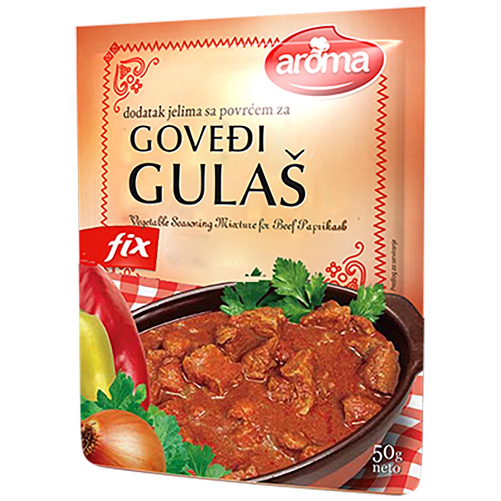 AROMA Fix Beef Paprikash Mix (Govedji Gulas) 50g