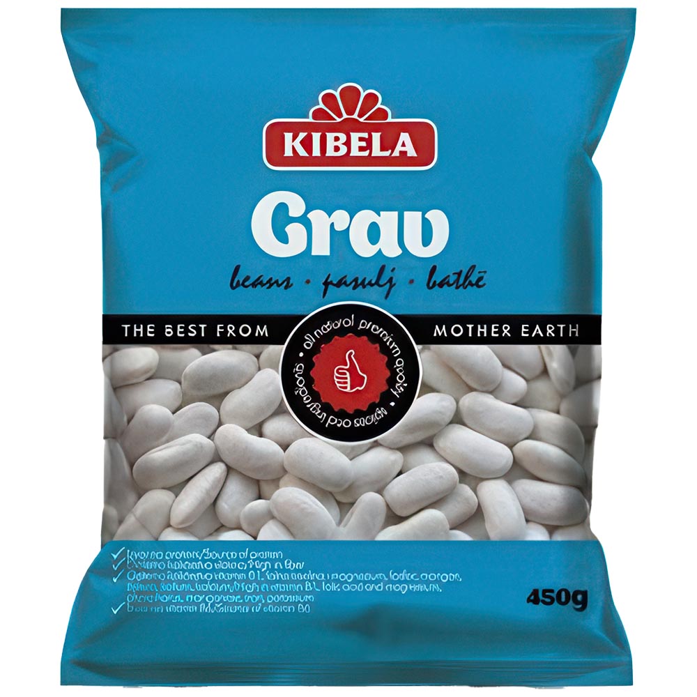 KIBELA White Beans 450g – FAST PAK
