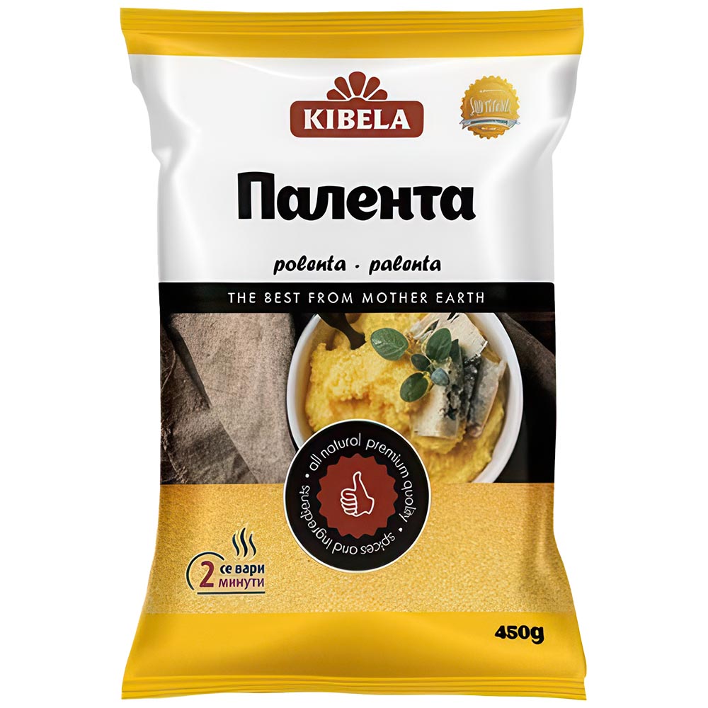 KIBELA Polenta 450g – FAST PAK