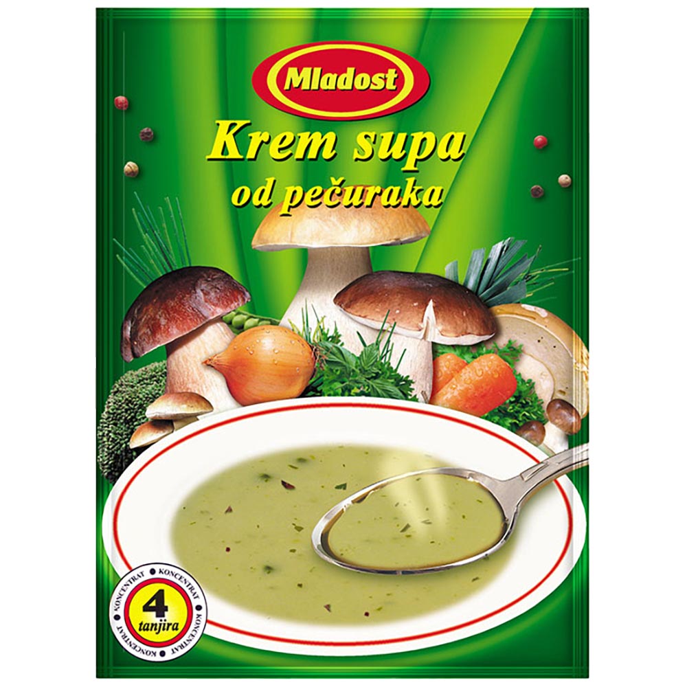 MLADOST Cream of Mushroom Soup 70g