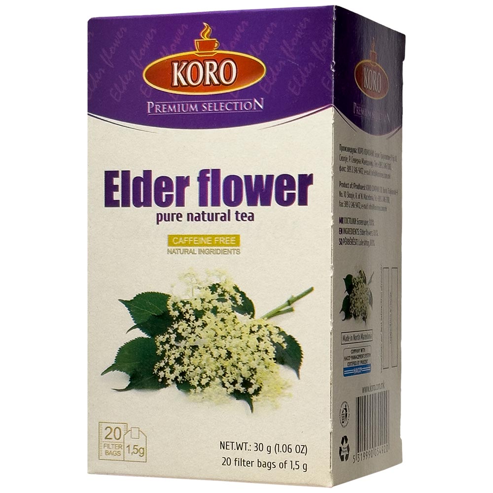KORO Tea - Elderflower 30g – FAST PAK