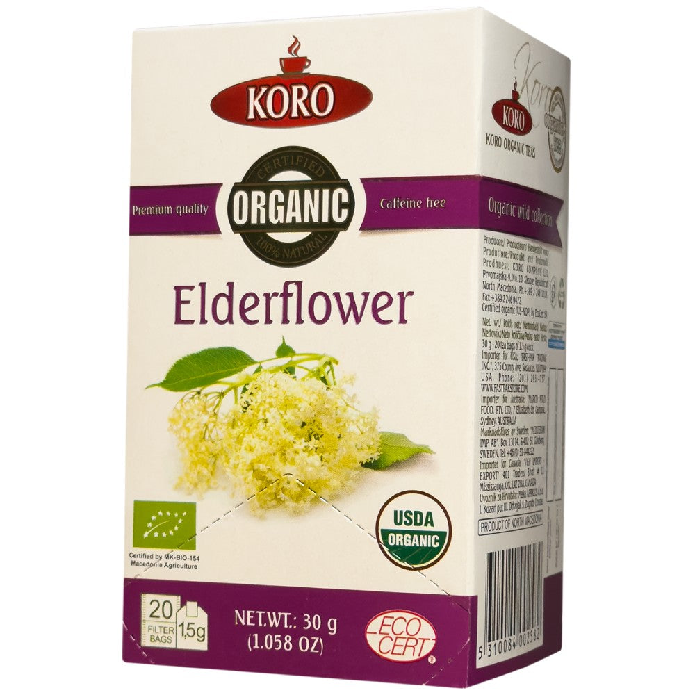 KORO Organic Tea - Elderflower 30g