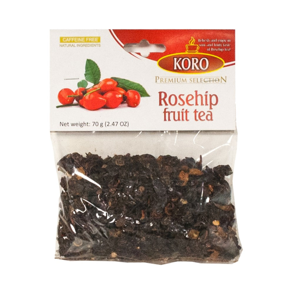 KORO Tea Loose - Rosehip Fruit Tea BAG 70g – FAST PAK