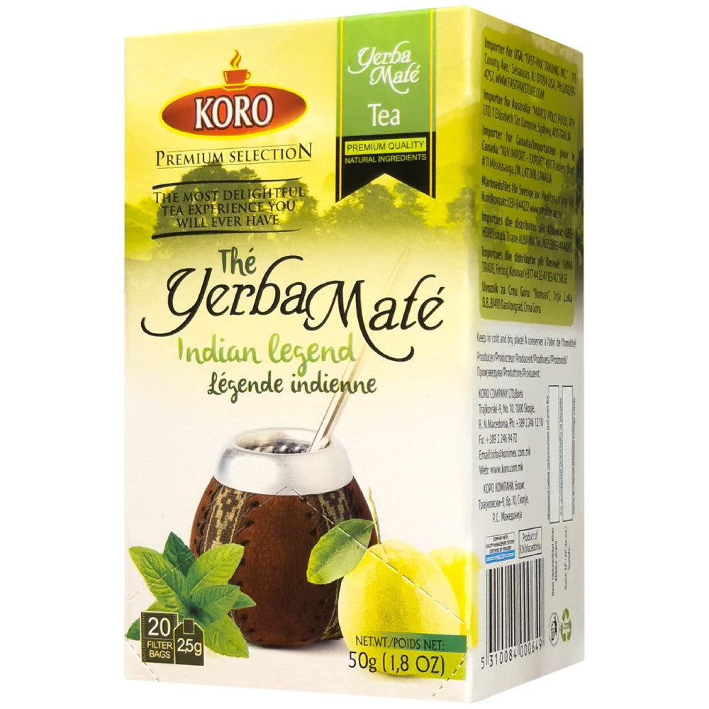 KORO Premium Tea - Yerba Mate Tea 50g