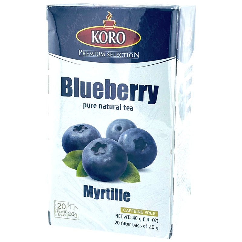 KORO Premium Tea - Blueberry 40g – FAST PAK