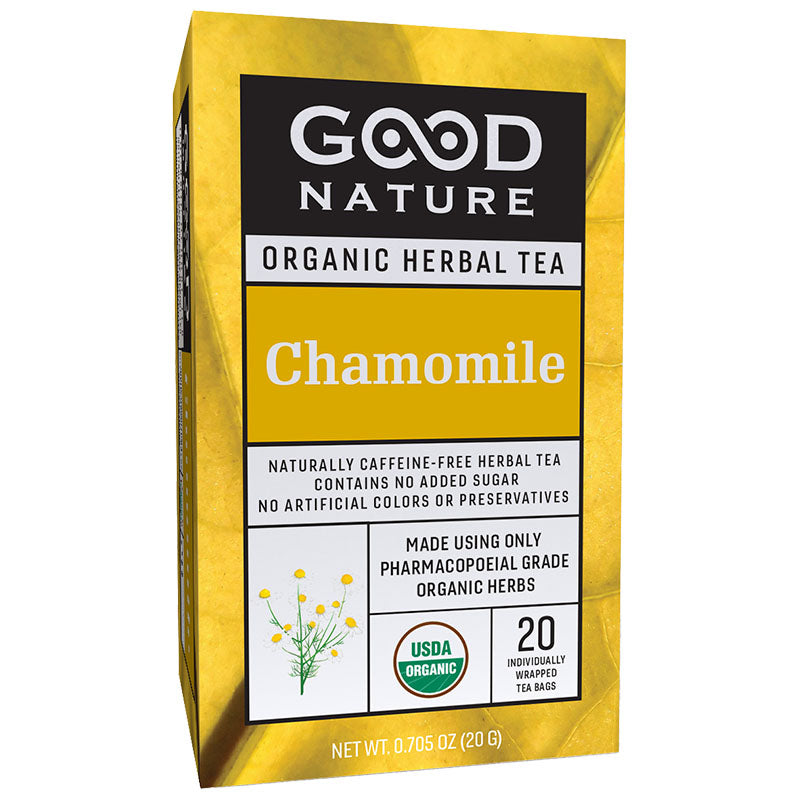 GOOD NATURE Organic Camomile Tea (20x1g) 0.7oz