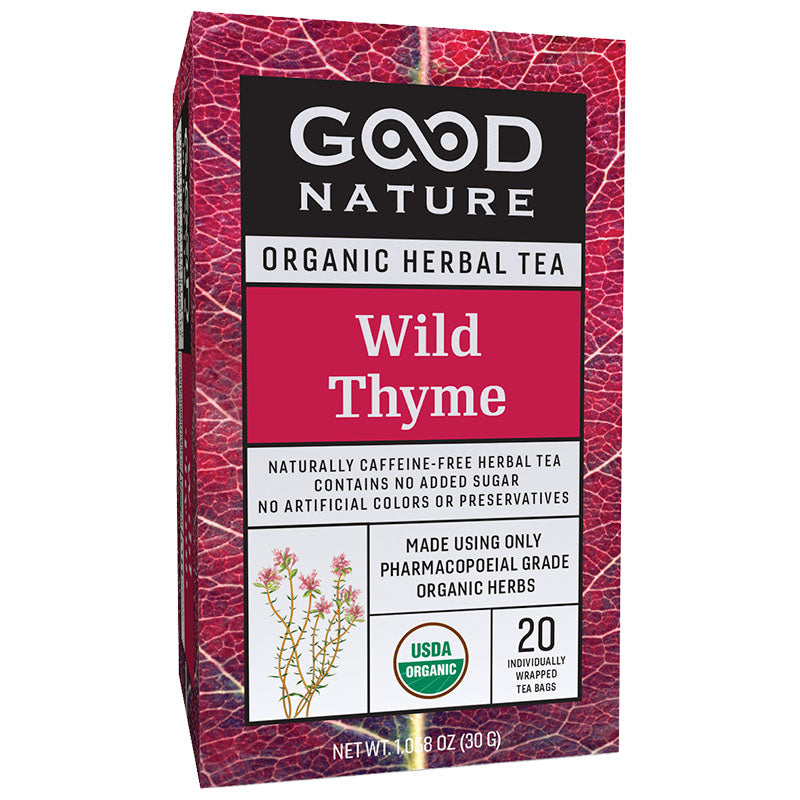 GOOD NATURE Organic Wild Thyme Tea  (20x1.5g) 1.06oz