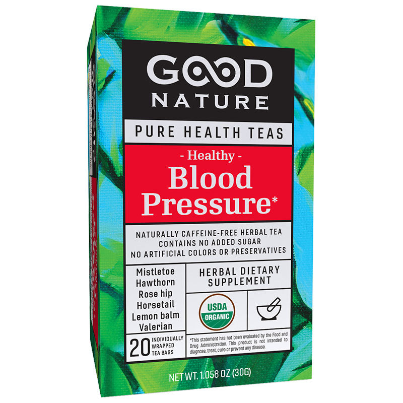 GOOD NATURE Organic Healthy Blood Pressure Tea (20x1.5g) 1.06oz