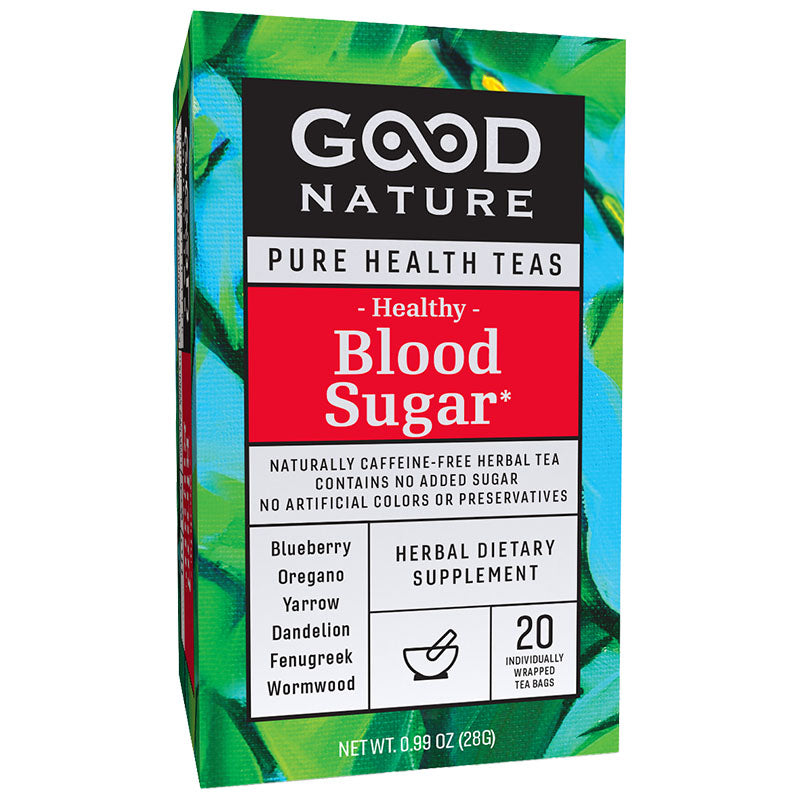 GOOD NATURE Healthy Blood Sugar Tea (20x1.4g) 1oz