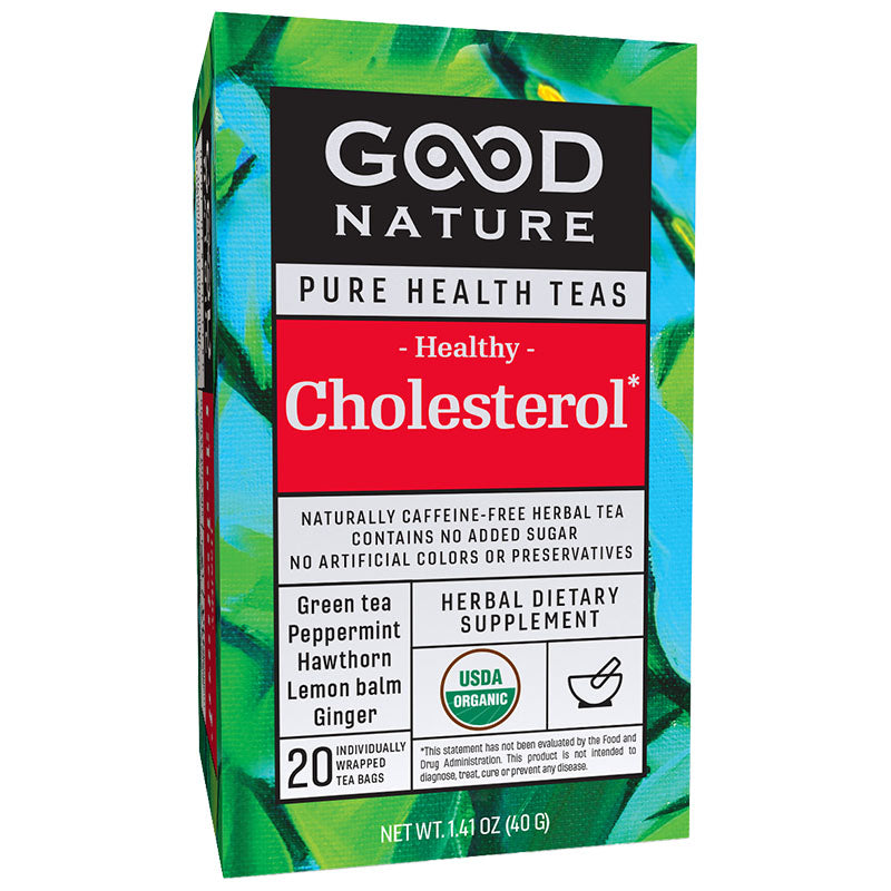 GOOD NATURE Organic Healthy Cholesterol Tea (20x2g) 1.41oz