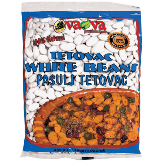 VA-VA White Beans 450g Pasulj Tetovac