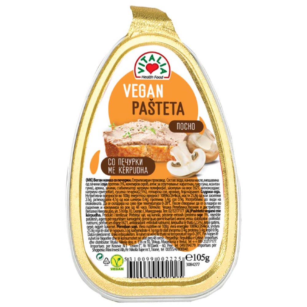 VITALIA Soy Pate with Mushrooms 105g