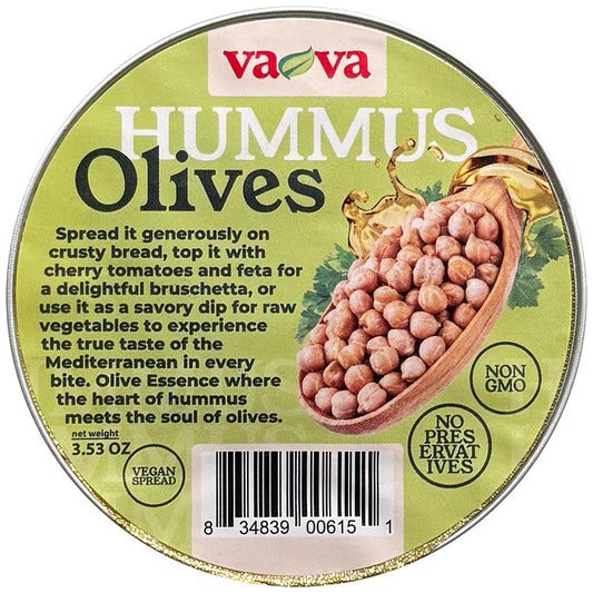 VA-VA Hummus with Olives 100g/ 3.53oz