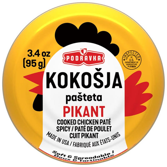 PODRAVKA Chicken Pate -SPICY- 95g / 3.4oz