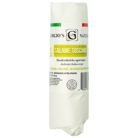 GIORGIO'S NATURAL Toscano Salami 5oz x 12