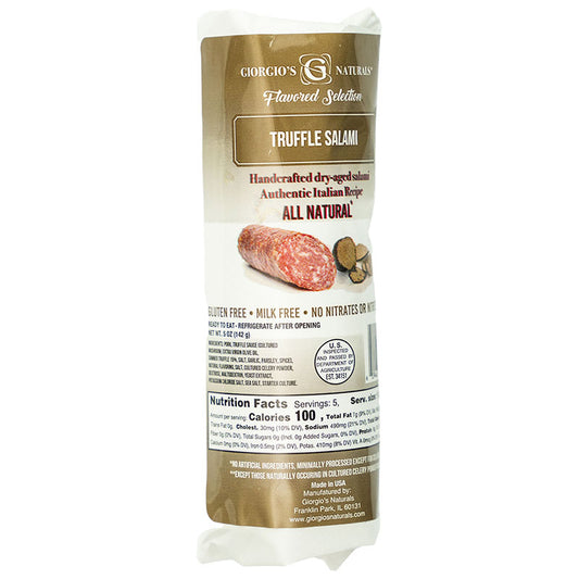GIORGIO'S NATURAL Truffle Salami 5oz x 12