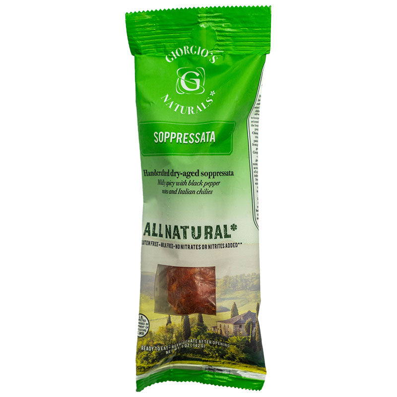 GIORGIO'S NATURAL Soppressata 5oz x 12