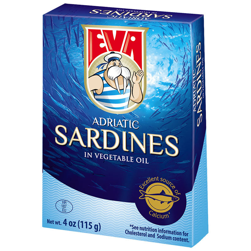Eva Sardina in Vegetable Oil 115g