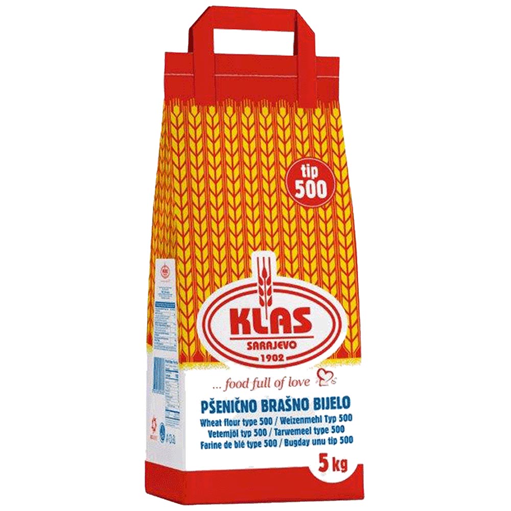 KLAS Flour - "Zlatni Puder" type 500 - 5Kg