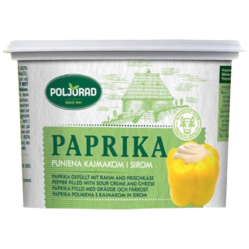 POLJORAD Punjena Paprika Peppers in Kajmak500g