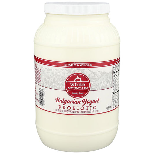 WHITE MOUNTAIN Yogurt BG Whole Milk 1 Gallon