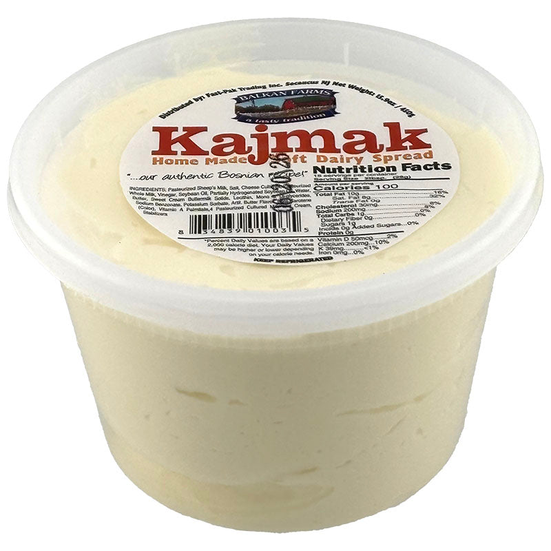 BALKAN FARMS Kajmak - Soft Cheese Spread 450g / 15.9oz