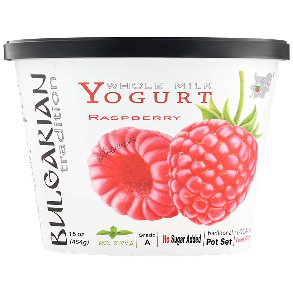 YOBUL - Raspberry Bulgarian Yogurt 16oz