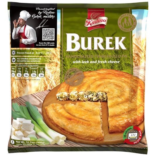 KADINO Twirled Pie Burek with Cheese & Leek 900g/31.75oz