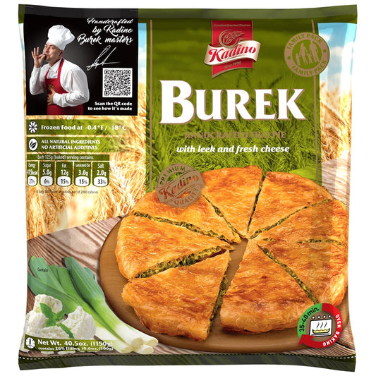 KADINO Burek with Cheese & Leek 1150g/40.6oz