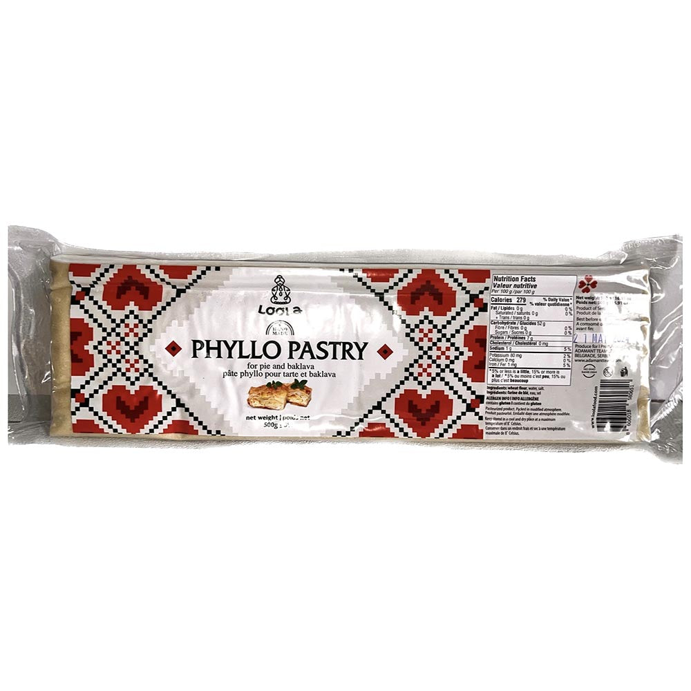 LOOLA Hand Made Phyllo Pastry 500g/16.91oz