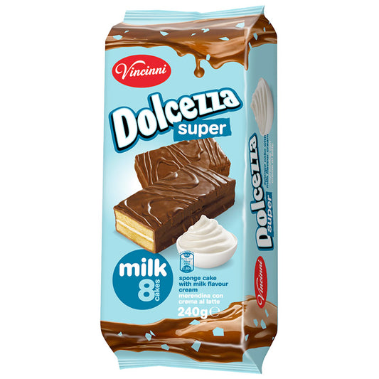 VINCINNI Super Dolcezza Cakes Milk 240g / 8.5oz