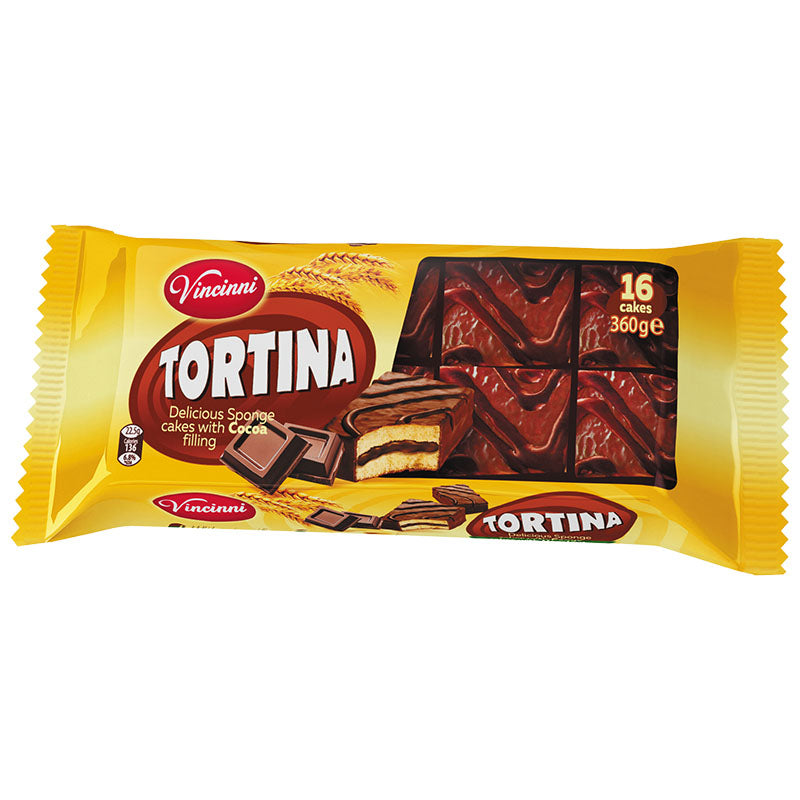 VINCINNI Tortina Bars - Cocoa Cream 360g/12.7oz