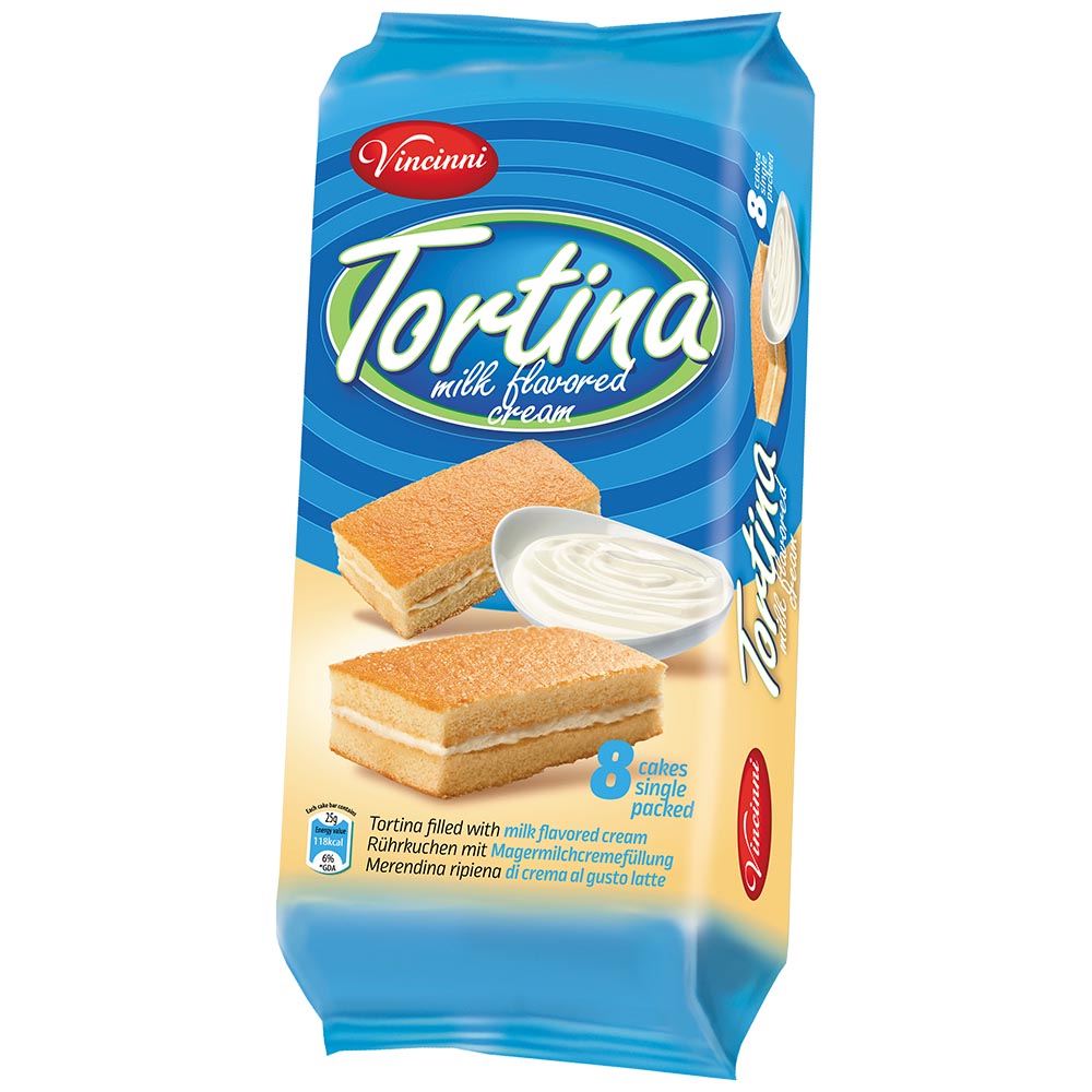 VINCINNI Tortina Milk Cream 200g/7oz