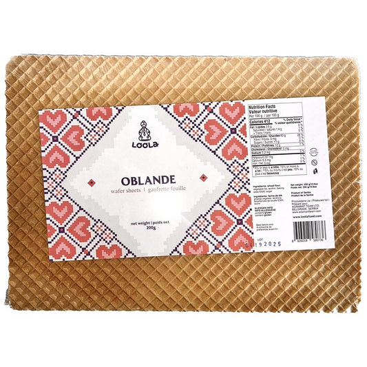 LOOLA -Oblande- Wafer Sheets 200g/7.05oz