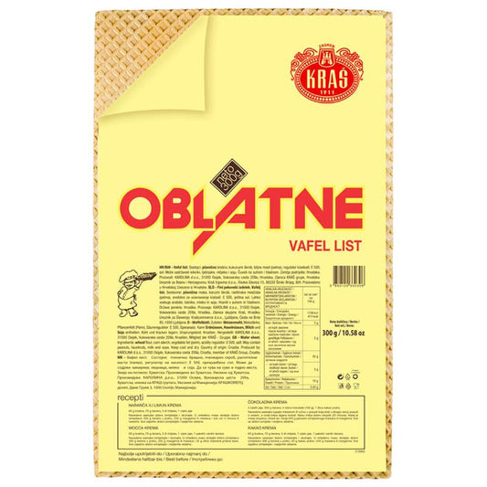 KRAS -Oblatne- Wafer Sheets 300g