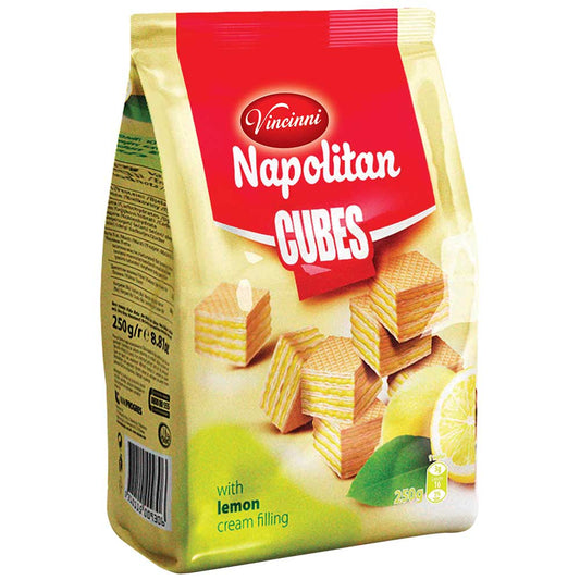 VINCINNI Napolitan Cubes - Lemon 250g