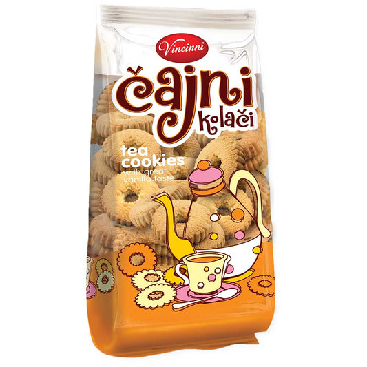 VINCINNI Cajni Kolaci (Tea Cookies) 800g