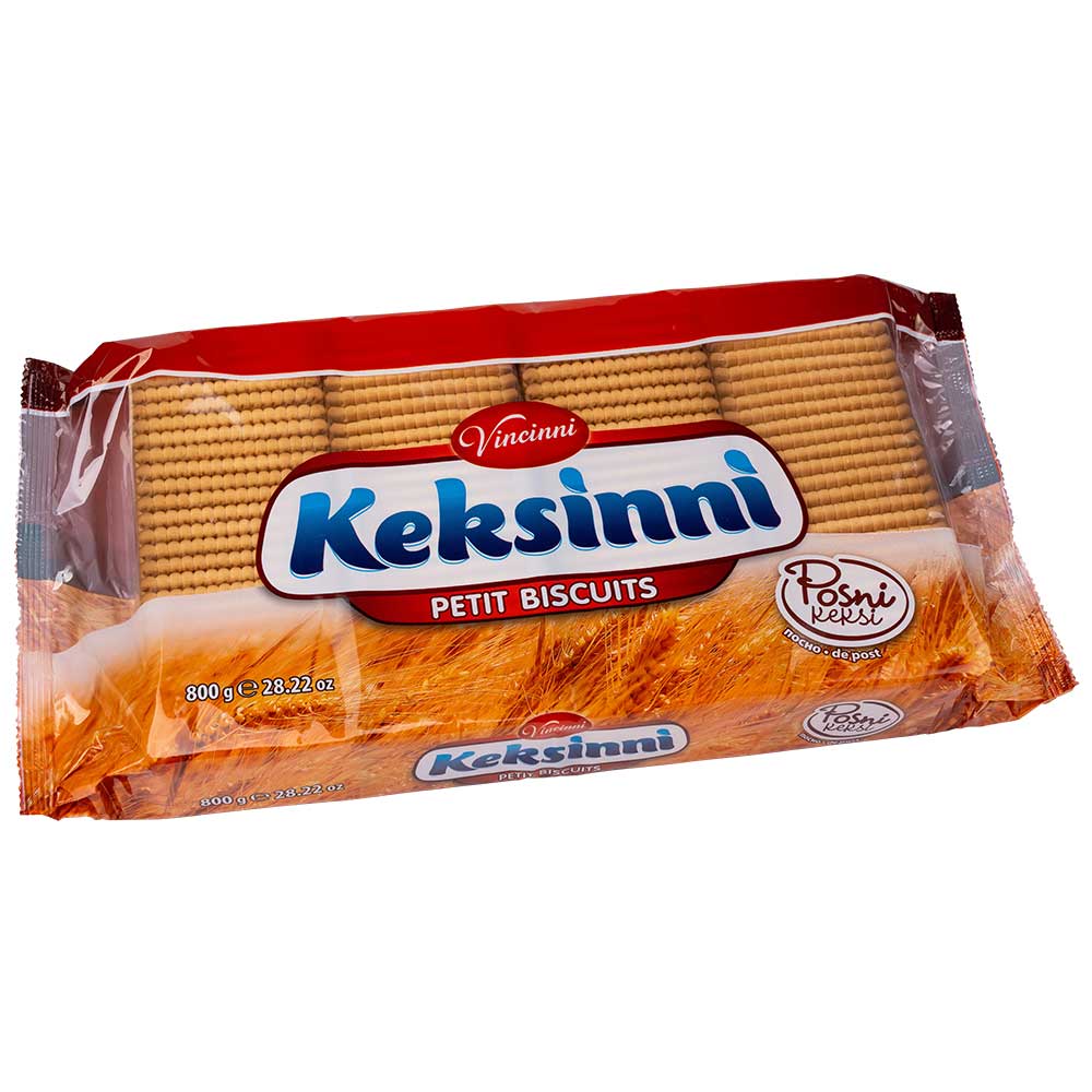 VINCINNI Keksinni Petit Beurre (fat free) 800g