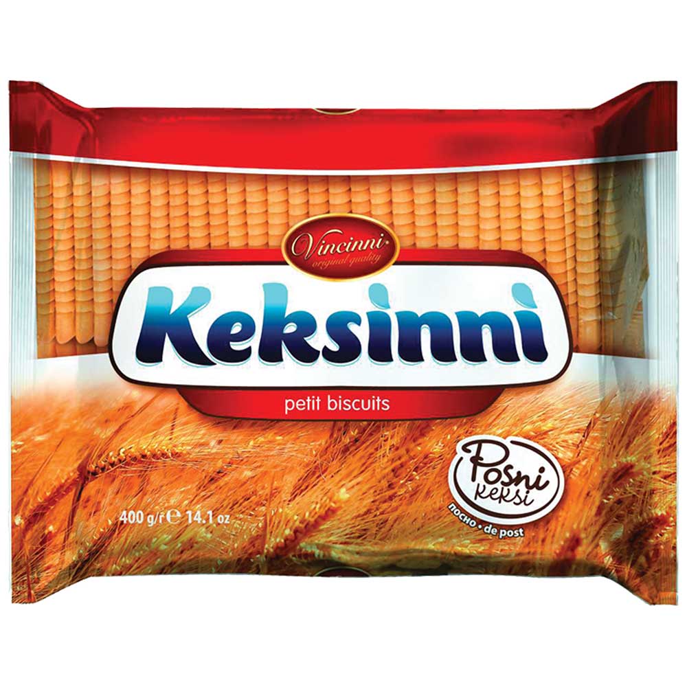 VINCINNI Keksinni Petit Beurre (fat free) 400g