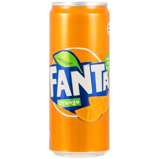 FANTA ORANGE. 0.33L - Can