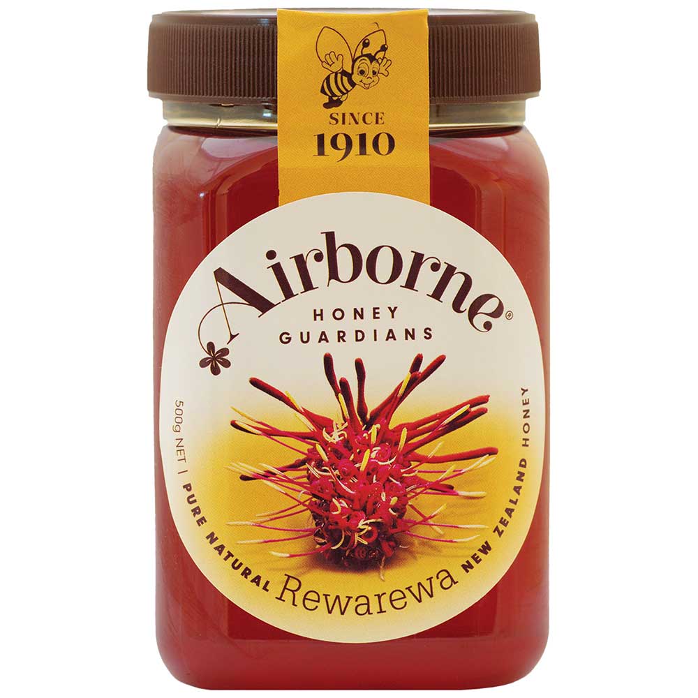 AIRBORNE Rewarewa Honey 500g/17.5oz