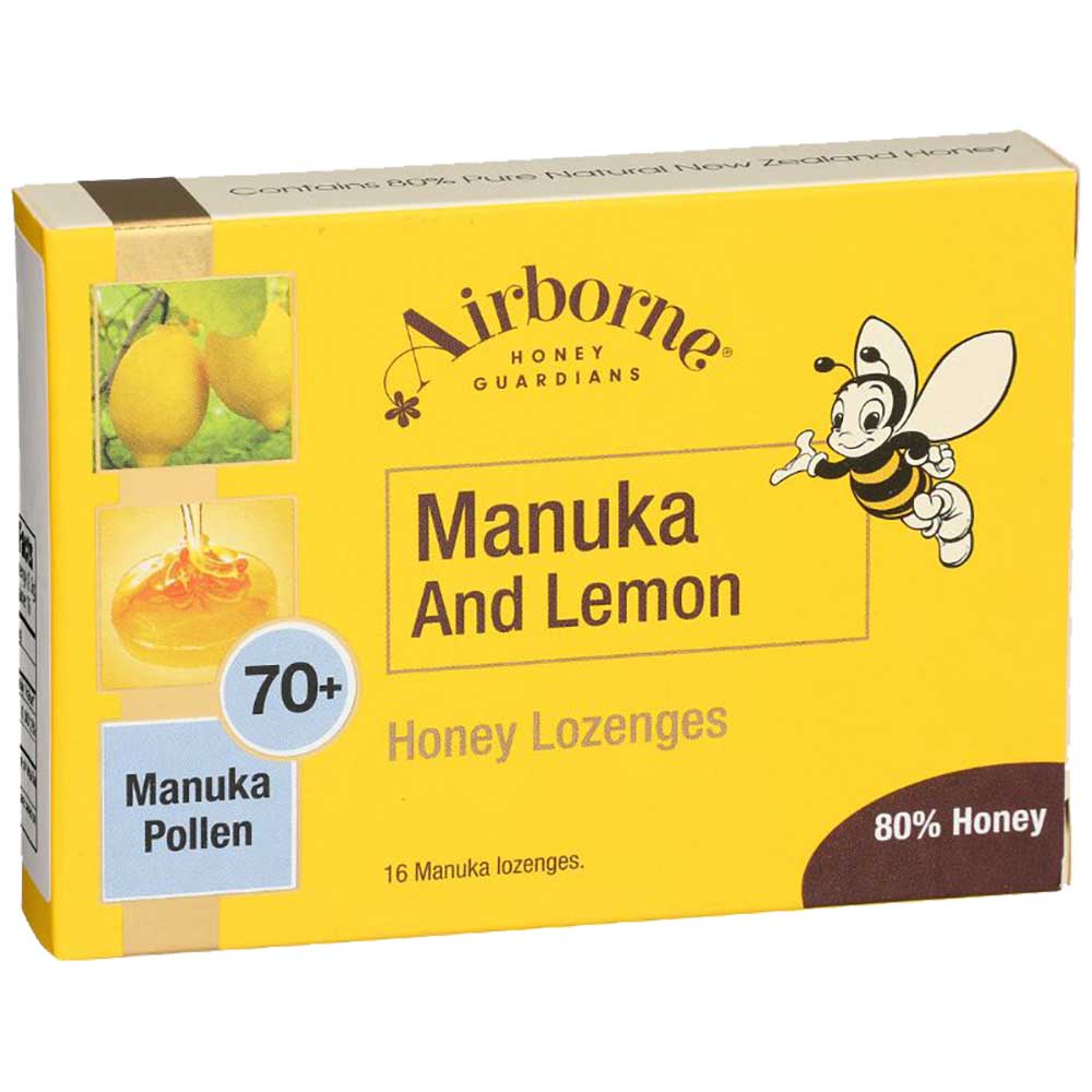 ABH Manuka 70+ Lozenges with Lemon 12/case