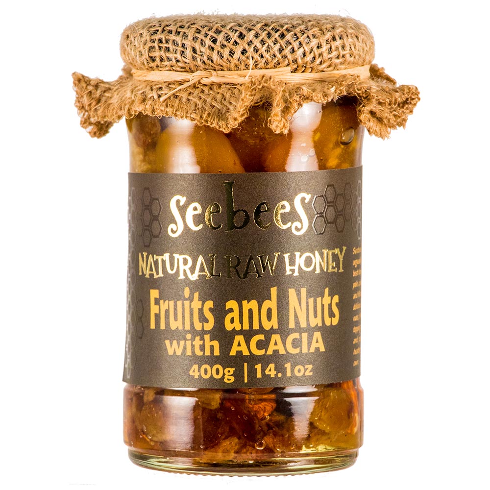 SEEBEES Acacia w/ Mixed Fruit & Nuts 360g – FAST PAK